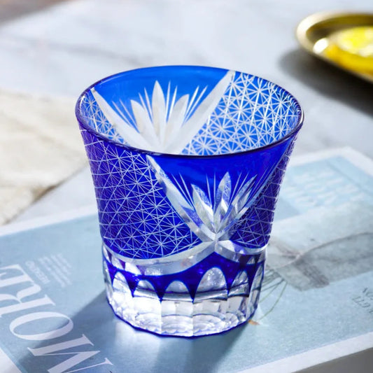 Signature Japanese Style Kiriko Glass | HOSHI