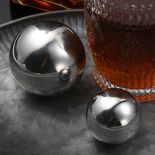 Reusable Stainless Steel Sphere Ice Cubes