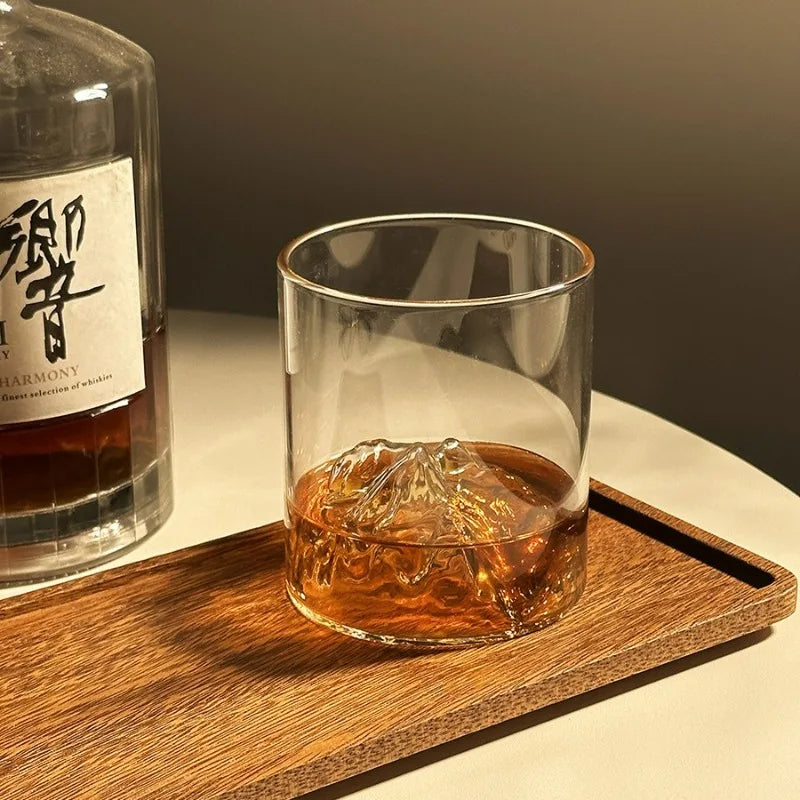 Mt.Fuji Premium Handmade Glass + Gift Box