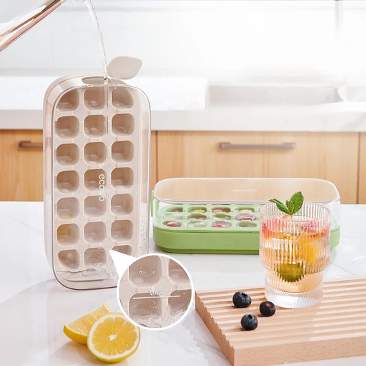 Viral Smart One-Press Ice Cube Tray